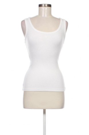 Damska koszulka na ramiączkach H&M, Rozmiar S, Kolor Biały, Cena 41,58 zł