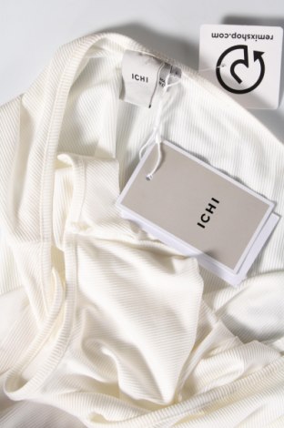 Γυναικείο αμάνικο μπλουζάκι Ichi, Μέγεθος L, Χρώμα Λευκό, Τιμή 15,98 €