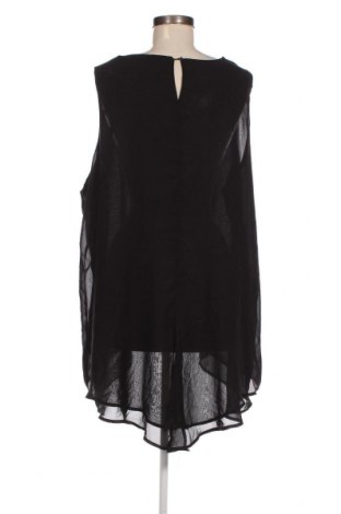 Γυναικείο αμάνικο μπλουζάκι Janina, Μέγεθος 3XL, Χρώμα Μαύρο, Τιμή 8,04 €