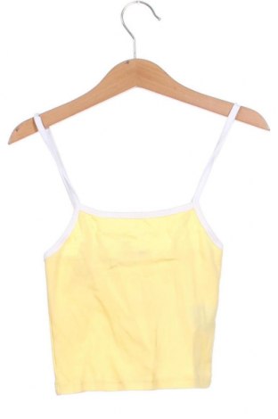 Γυναικείο αμάνικο μπλουζάκι Jennyfer, Μέγεθος XS, Χρώμα Κίτρινο, Τιμή 2,92 €