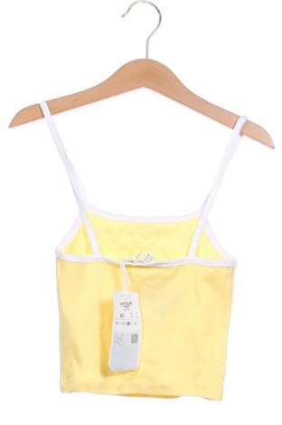 Γυναικείο αμάνικο μπλουζάκι Jennyfer, Μέγεθος XS, Χρώμα Κίτρινο, Τιμή 3,57 €