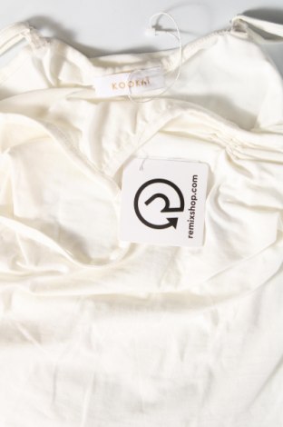 Γυναικείο αμάνικο μπλουζάκι Kookai, Μέγεθος XS, Χρώμα Λευκό, Τιμή 17,58 €