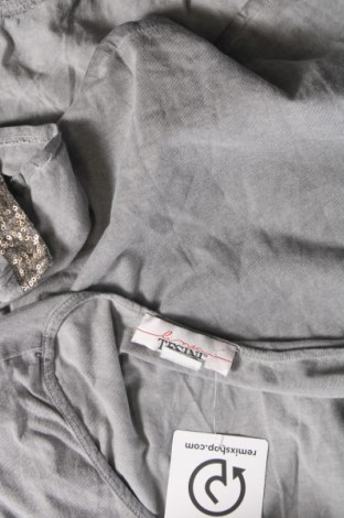 Γυναικείο αμάνικο μπλουζάκι Linea Tesini, Μέγεθος XL, Χρώμα Γκρί, Τιμή 12,02 €
