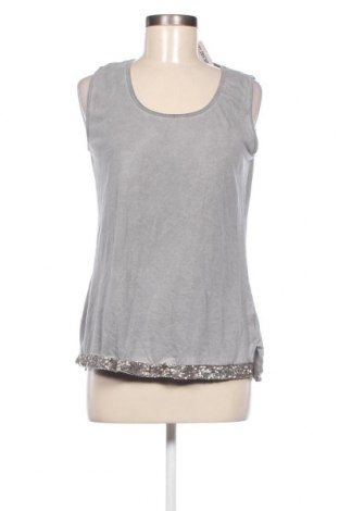 Γυναικείο αμάνικο μπλουζάκι Linea Tesini, Μέγεθος XL, Χρώμα Γκρί, Τιμή 11,22 €