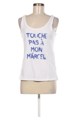 Γυναικείο αμάνικο μπλουζάκι Little Marcel, Μέγεθος XS, Χρώμα Λευκό, Τιμή 4,22 €