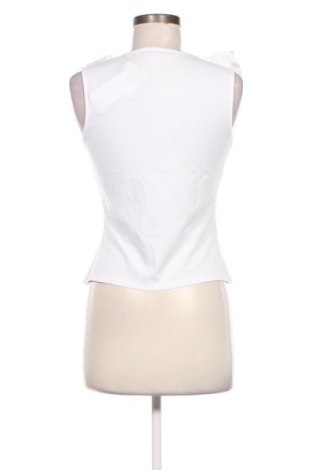 Γυναικείο αμάνικο μπλουζάκι Mango, Μέγεθος S, Χρώμα Λευκό, Τιμή 18,56 €