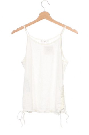Γυναικείο αμάνικο μπλουζάκι Mango, Μέγεθος XS, Χρώμα Λευκό, Τιμή 4,92 €
