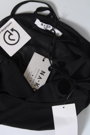 Γυναικείο αμάνικο μπλουζάκι NA-KD, Μέγεθος XXS, Χρώμα Μαύρο, Τιμή 2,40 €