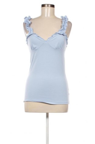 Γυναικείο αμάνικο μπλουζάκι NA-KD, Μέγεθος M, Χρώμα Μπλέ, Τιμή 7,38 €