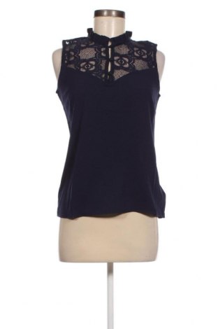Γυναικείο αμάνικο μπλουζάκι Naf Naf, Μέγεθος M, Χρώμα Μπλέ, Τιμή 5,59 €
