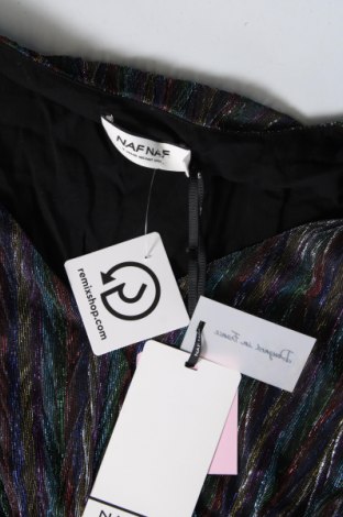 Γυναικείο αμάνικο μπλουζάκι Naf Naf, Μέγεθος XS, Χρώμα Πολύχρωμο, Τιμή 4,63 €