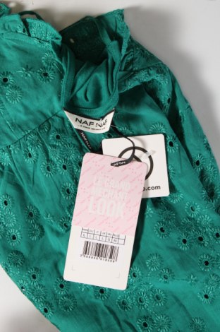 Γυναικείο αμάνικο μπλουζάκι Naf Naf, Μέγεθος L, Χρώμα Πράσινο, Τιμή 7,19 €