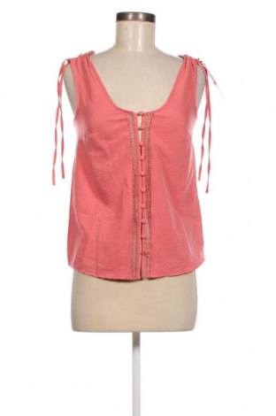 Γυναικείο αμάνικο μπλουζάκι Naf Naf, Μέγεθος XS, Χρώμα Ρόζ , Τιμή 4,15 €