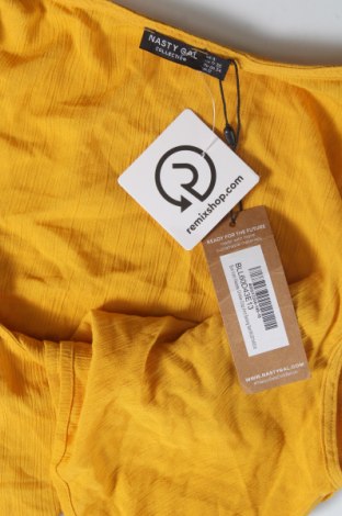 Γυναικείο αμάνικο μπλουζάκι Nasty Gal, Μέγεθος XS, Χρώμα Κίτρινο, Τιμή 5,59 €