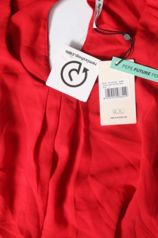 Damska koszulka na ramiączkach Pepe Jeans, Rozmiar L, Kolor Czerwony, Cena 165,26 zł