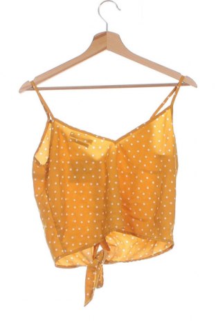 Γυναικείο αμάνικο μπλουζάκι Pull&Bear, Μέγεθος XS, Χρώμα Κίτρινο, Τιμή 8,69 €