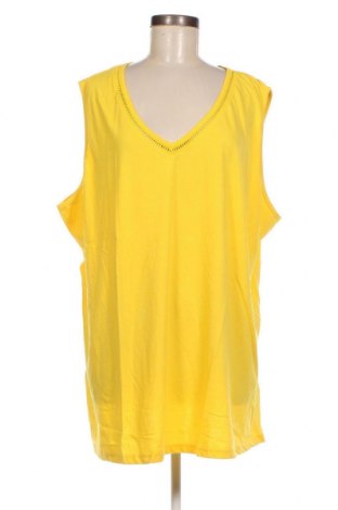 Γυναικείο αμάνικο μπλουζάκι Sheego, Μέγεθος 4XL, Χρώμα Κίτρινο, Τιμή 11,67 €