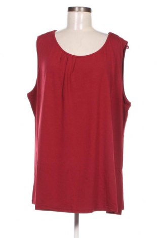 Γυναικείο αμάνικο μπλουζάκι Sheego, Μέγεθος 3XL, Χρώμα Κόκκινο, Τιμή 12,46 €