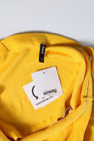 Γυναικείο αμάνικο μπλουζάκι Sinsay, Μέγεθος M, Χρώμα Κίτρινο, Τιμή 6,68 €