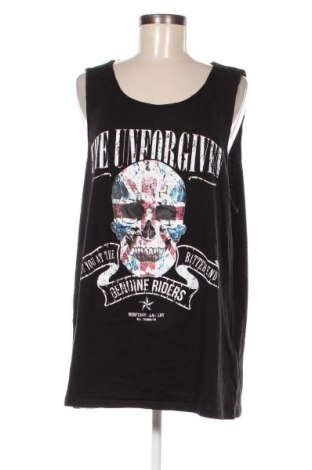Γυναικείο αμάνικο μπλουζάκι Smog, Μέγεθος XXL, Χρώμα Μαύρο, Τιμή 8,04 €