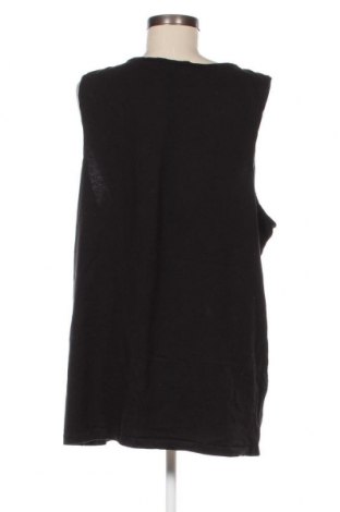 Γυναικείο αμάνικο μπλουζάκι Smog, Μέγεθος XXL, Χρώμα Μαύρο, Τιμή 7,64 €