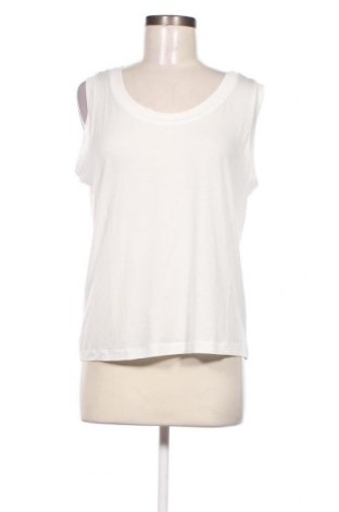 Γυναικείο αμάνικο μπλουζάκι Stefanel, Μέγεθος L, Χρώμα Λευκό, Τιμή 20,41 €