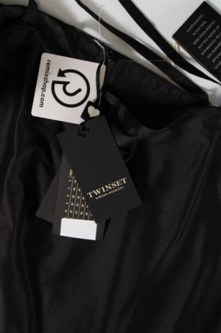Γυναικείο αμάνικο μπλουζάκι TWINSET, Μέγεθος L, Χρώμα Μαύρο, Τιμή 37,11 €