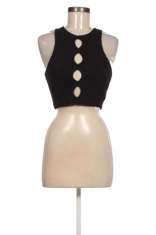 Γυναικείο αμάνικο μπλουζάκι Tally Weijl, Μέγεθος S, Χρώμα Μαύρο, Τιμή 7,25 €