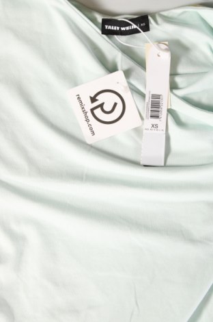 Γυναικείο αμάνικο μπλουζάκι Tally Weijl, Μέγεθος XS, Χρώμα Μπλέ, Τιμή 4,87 €