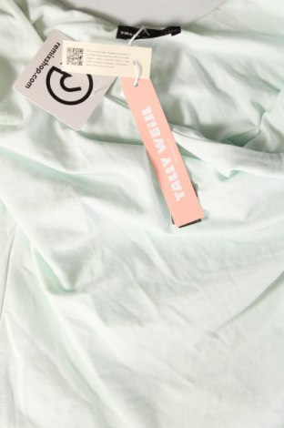 Γυναικείο αμάνικο μπλουζάκι Tally Weijl, Μέγεθος XXS, Χρώμα Μπλέ, Τιμή 4,87 €