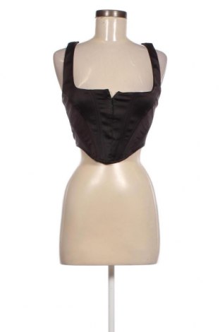 Γυναικείο αμάνικο μπλουζάκι Tally Weijl, Μέγεθος M, Χρώμα Μαύρο, Τιμή 7,14 €