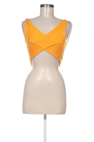 Γυναικείο αμάνικο μπλουζάκι Tally Weijl, Μέγεθος M, Χρώμα Κίτρινο, Τιμή 6,60 €