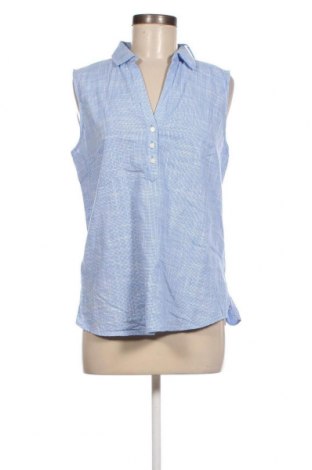 Γυναικείο αμάνικο μπλουζάκι Tom Tailor, Μέγεθος M, Χρώμα Μπλέ, Τιμή 8,79 €