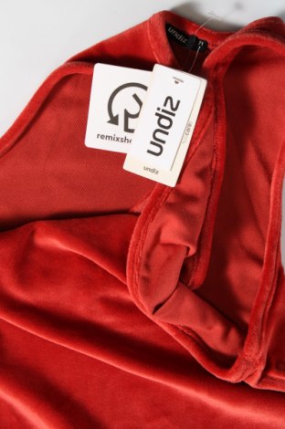 Γυναικείο αμάνικο μπλουζάκι Undiz, Μέγεθος M, Χρώμα Κόκκινο, Τιμή 3,04 €