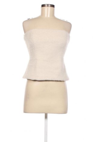 Γυναικείο αμάνικο μπλουζάκι Zara, Μέγεθος M, Χρώμα  Μπέζ, Τιμή 3,64 €
