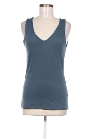 Γυναικείο αμάνικο μπλουζάκι Zara, Μέγεθος L, Χρώμα Μπλέ, Τιμή 6,80 €