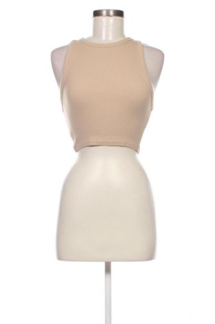 Γυναικείο αμάνικο μπλουζάκι Zara, Μέγεθος S, Χρώμα  Μπέζ, Τιμή 6,00 €