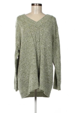 Γυναικείο πουλόβερ, Μέγεθος 3XL, Χρώμα Πράσινο, Τιμή 12,56 €