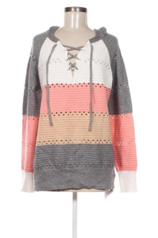 Дамски пуловер, Размер L, Цвят Многоцветен, Цена 11,02 лв.
