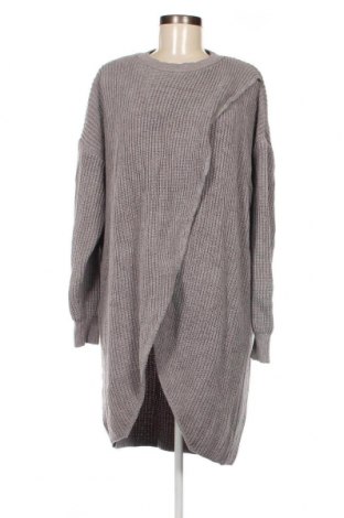 Γυναικείο πουλόβερ, Μέγεθος 3XL, Χρώμα Γκρί, Τιμή 15,25 €