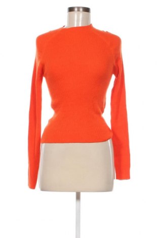 Дамски пуловер, Размер S, Цвят Оранжев, Цена 12,47 лв.