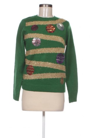 Дамски пуловер, Размер S, Цвят Зелен, Цена 20,24 лв.