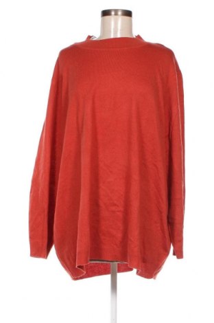 Дамски пуловер, Размер 4XL, Цвят Оранжев, Цена 24,65 лв.