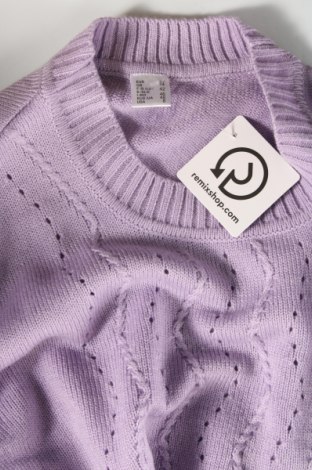 Дамски пуловер, Размер L, Цвят Лилав, Цена 9,57 лв.
