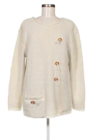 Γυναικείο πουλόβερ, Μέγεθος XXL, Χρώμα Εκρού, Τιμή 11,66 €