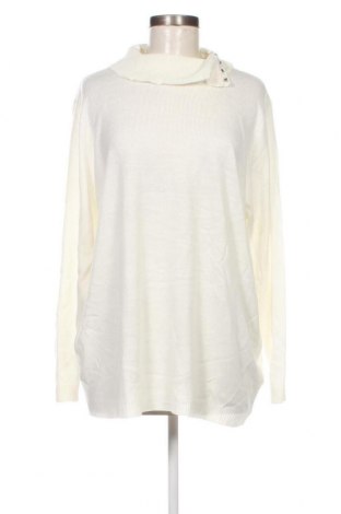 Γυναικείο πουλόβερ, Μέγεθος XXL, Χρώμα Λευκό, Τιμή 7,18 €