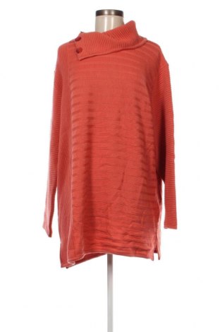 Γυναικείο πουλόβερ, Μέγεθος XXL, Χρώμα Πορτοκαλί, Τιμή 7,18 €