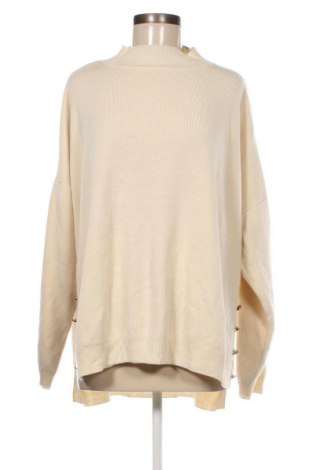 Γυναικείο πουλόβερ, Μέγεθος 4XL, Χρώμα  Μπέζ, Τιμή 17,04 €