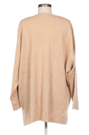 Γυναικείο πουλόβερ, Μέγεθος 5XL, Χρώμα  Μπέζ, Τιμή 17,94 €