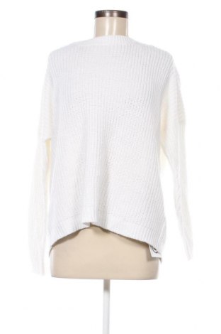 Дамски пуловер, Размер L, Цвят Бял, Цена 15,08 лв.
